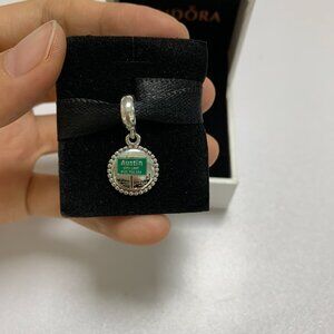 Pandora Austin City Limits Charm Vintage Austin Texas Sign Charm Pop Charm